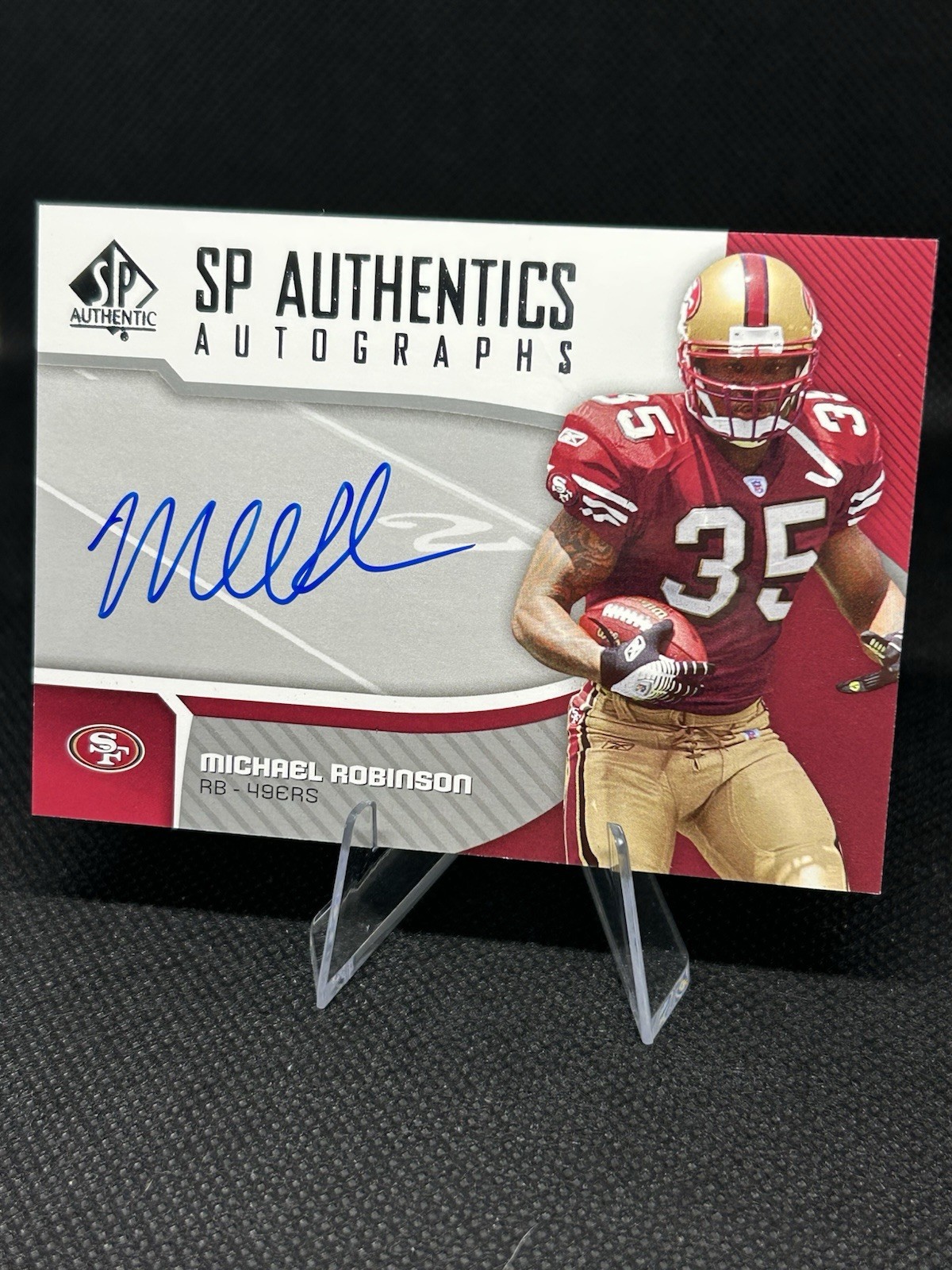 Michael Robinson SP Authentic Autos #SPMR Base