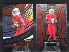 2024-25 Panini Marvin Harrison Jr RC 8 Card Lot Arizona Cardinals Rookie WR NFL