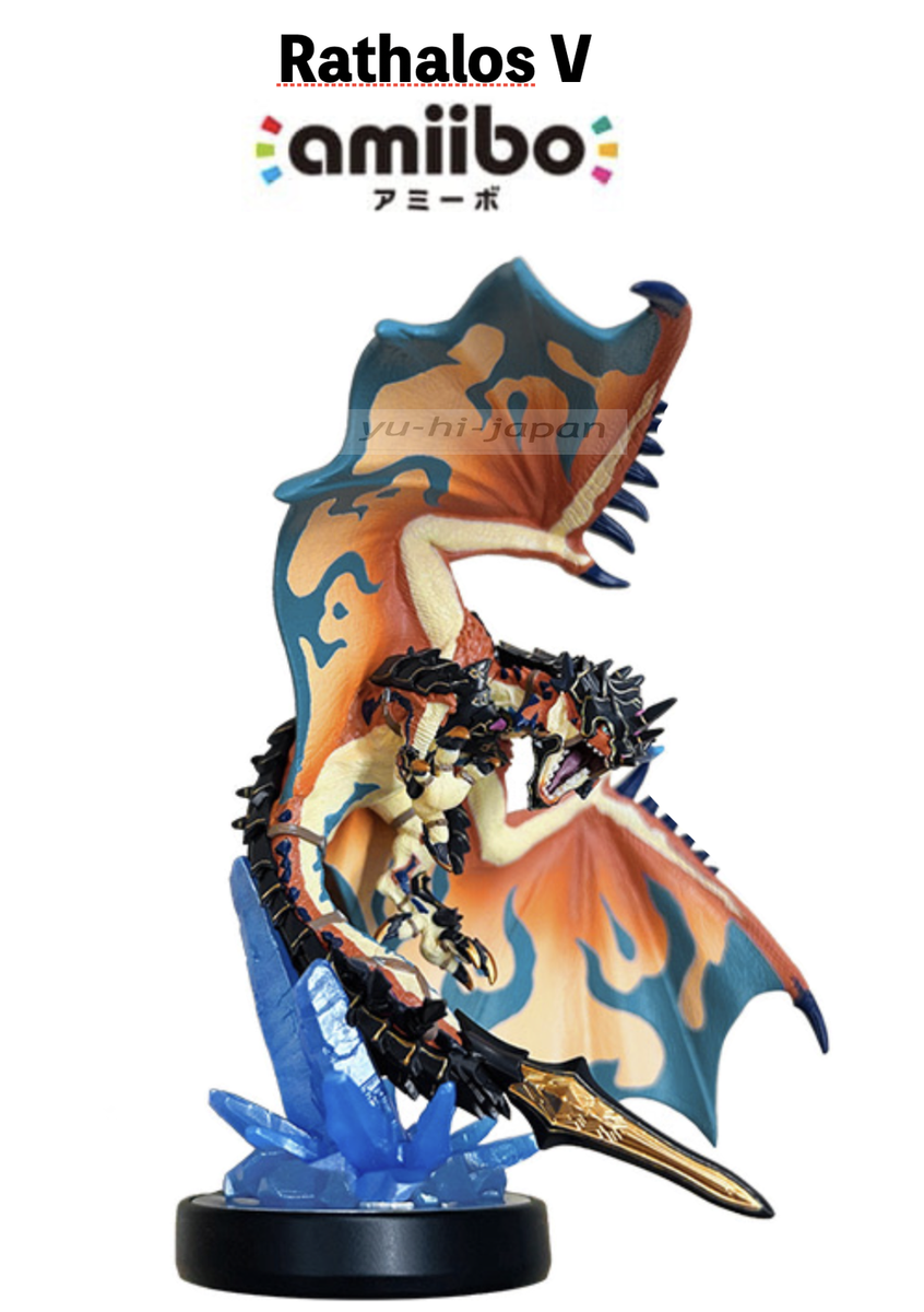 Nintendo CAPCOM Amiibo Monster Hunter Stories 3 Rathalos V Japan
