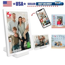FRAMEO 10.1 Inch WiFi Digital Photo Frame with 5000mAh Battery,1280x800 HD IP...