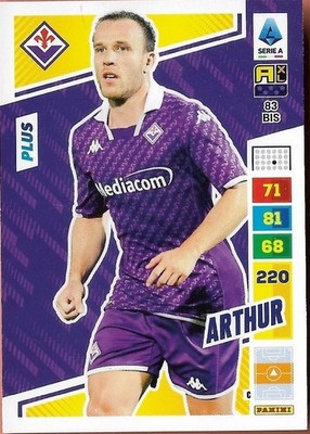 Panini Footballers Adrenalyn XL 2023-24 Arthur 83bis Fiorentina Base card/PLUS
