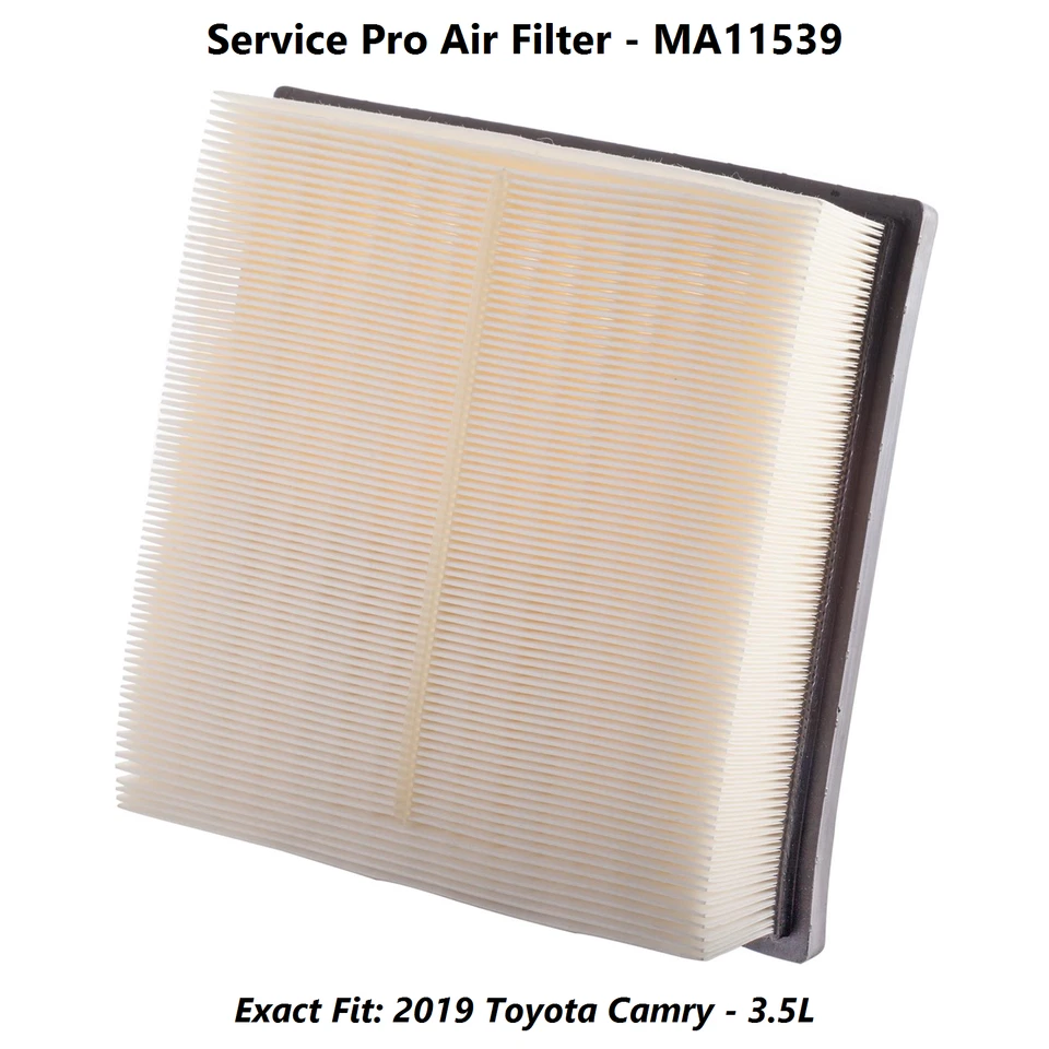 2019 Toyota Camry 3.5L Complete Oil, Air & Cabin Filter Kit (0W-16) - Image 4 of 4