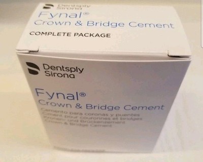 Exp 4/2027 Or Better Fynal Crown And Bridge Cement Complete Package