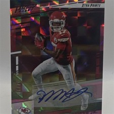 2022 Panini Prestige Xtra Points Pink 4/10 Mecole Hardman Jr. Auto #145 Chiefs