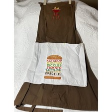 Custom Made Kitchen Apron With Embroidery Removable Towel Washable Men BBQ 2