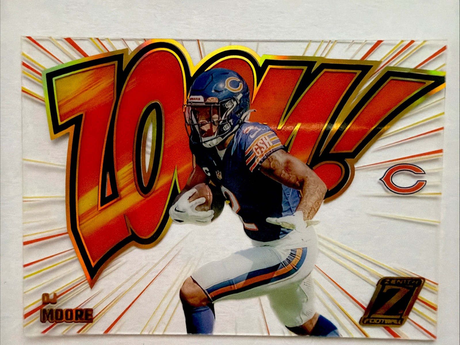 2023 Panini Zenith ZOOM 💥 D.J. Moore #29 SSP Case Hit Bears