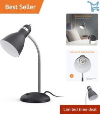 Metal Desk Lamp Eye-Caring Adjustable Table Light for Bedroom Home Office