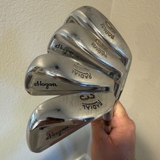Hogan Radial Irons 3 4 5  6 Right Handed Steel Shaft Golf Clubs