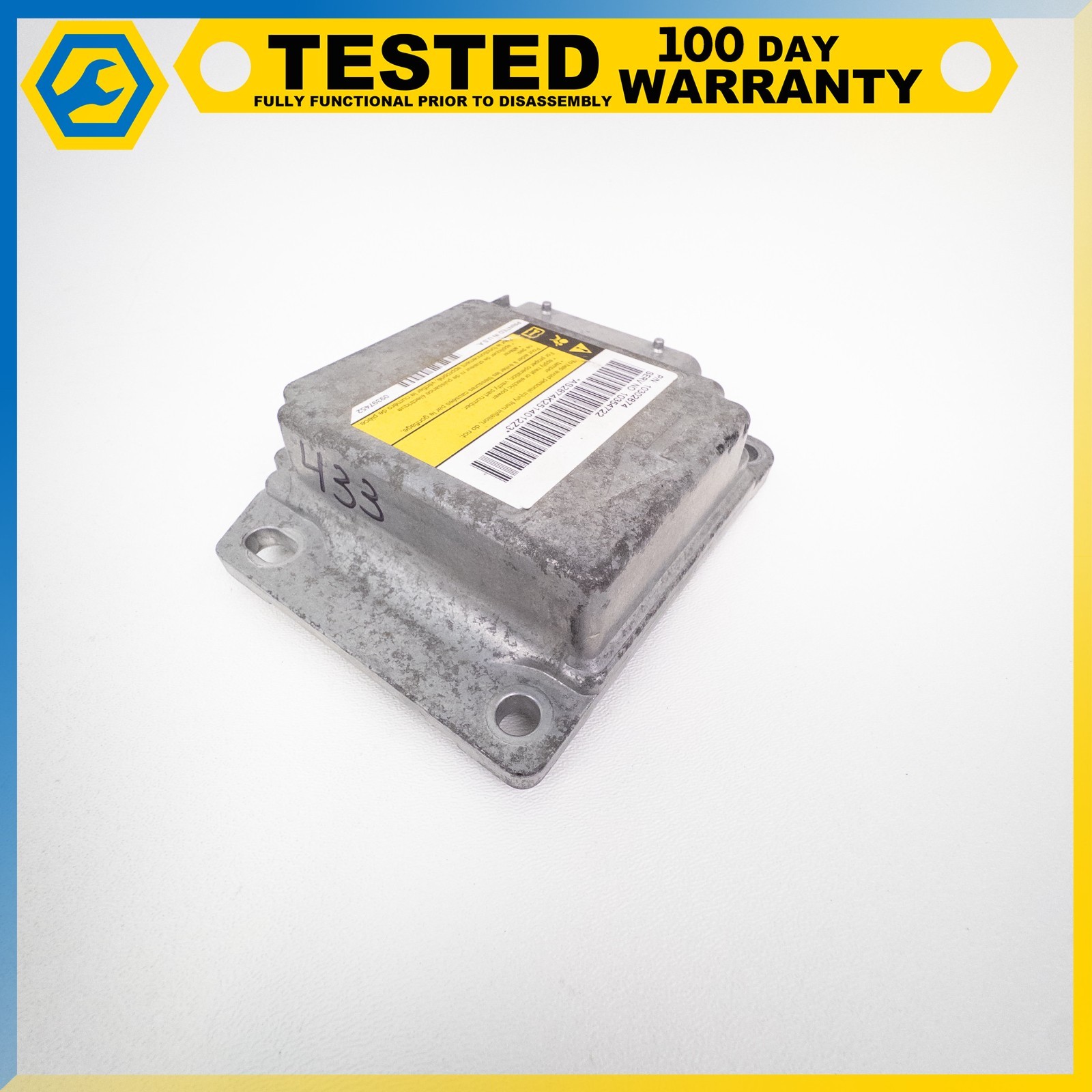 2005 CHEVROLET CORVETTE C6 CRASH SENSING DIAGNOSTIC MODULE CONTROL UNIT OEM