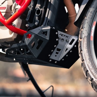 Bash Plate (Black) Fit for TVS APACHE RTX 300