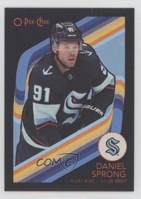 2023-24 O-Pee-Chee Retro Black Border 96/100 Daniel Sprong #292 av1