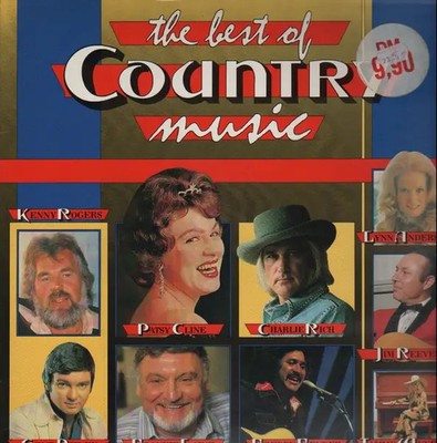 LP Patsy Cline, Charlie Rich a.o. The Best Of Country Music NEAR MINT Fun