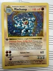 Pokémon TCG 1st Edition Shadowless Machamp, Holo, Rare,  Base Set - MP