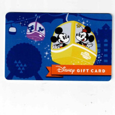 Disney Gift Card Mickey Minnie -Skyliner -Collectible ONLY -NO Value  -I Combine