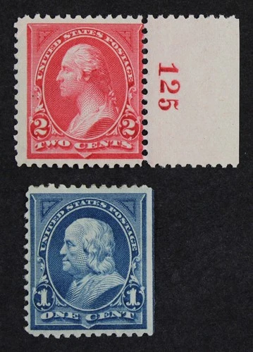 CKStamps: US Stamps Collection Scott#264 HR OG Tiny Thin #265 Mint NH OG