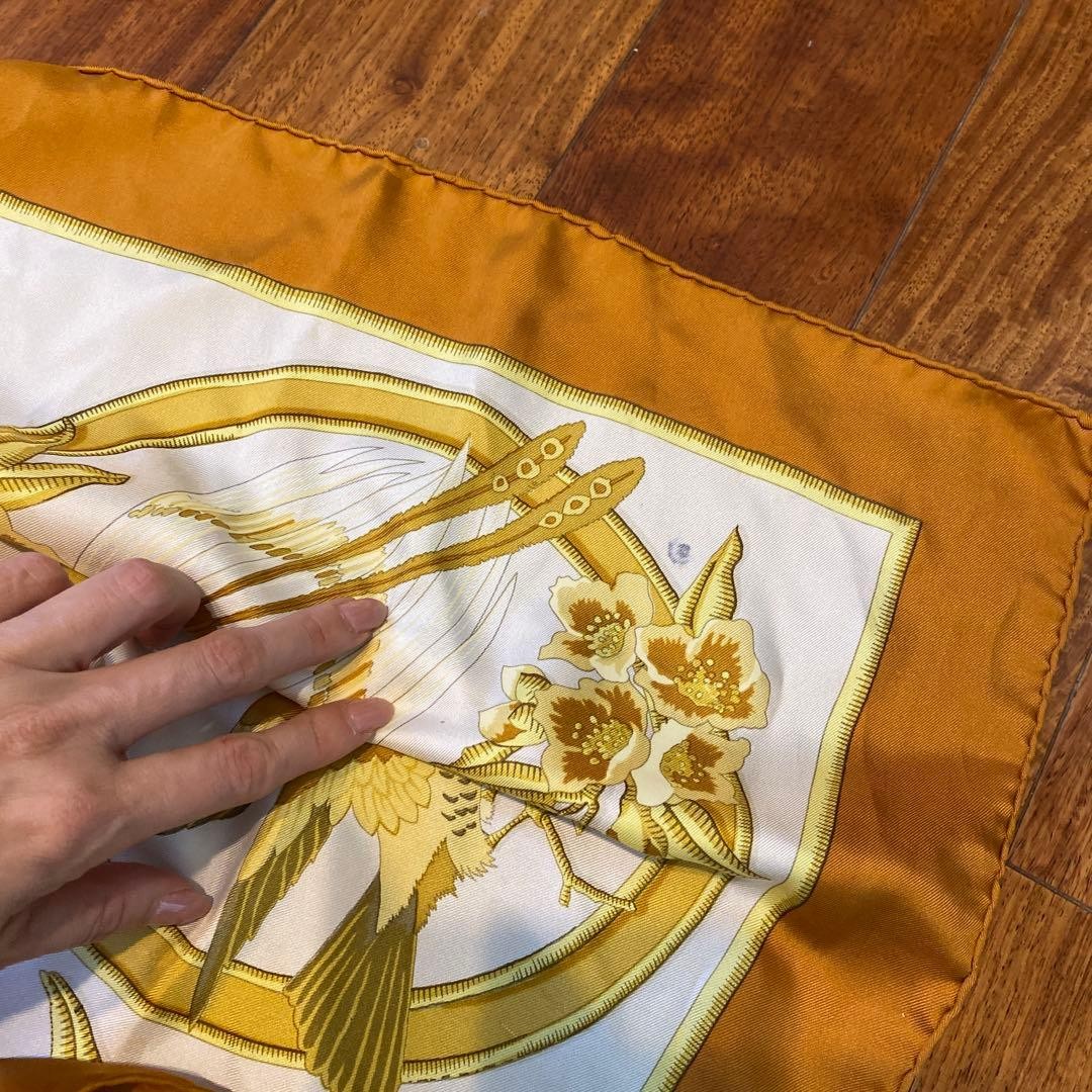 Herm S Caraibes Silk Scarf View 4