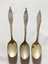 Lot of 3 - Gorham Sterling Spoon - 1 broken