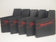 Lot of 5 Nintendo Entertainment System NES Game Dust Sleeve Cover Red Logo