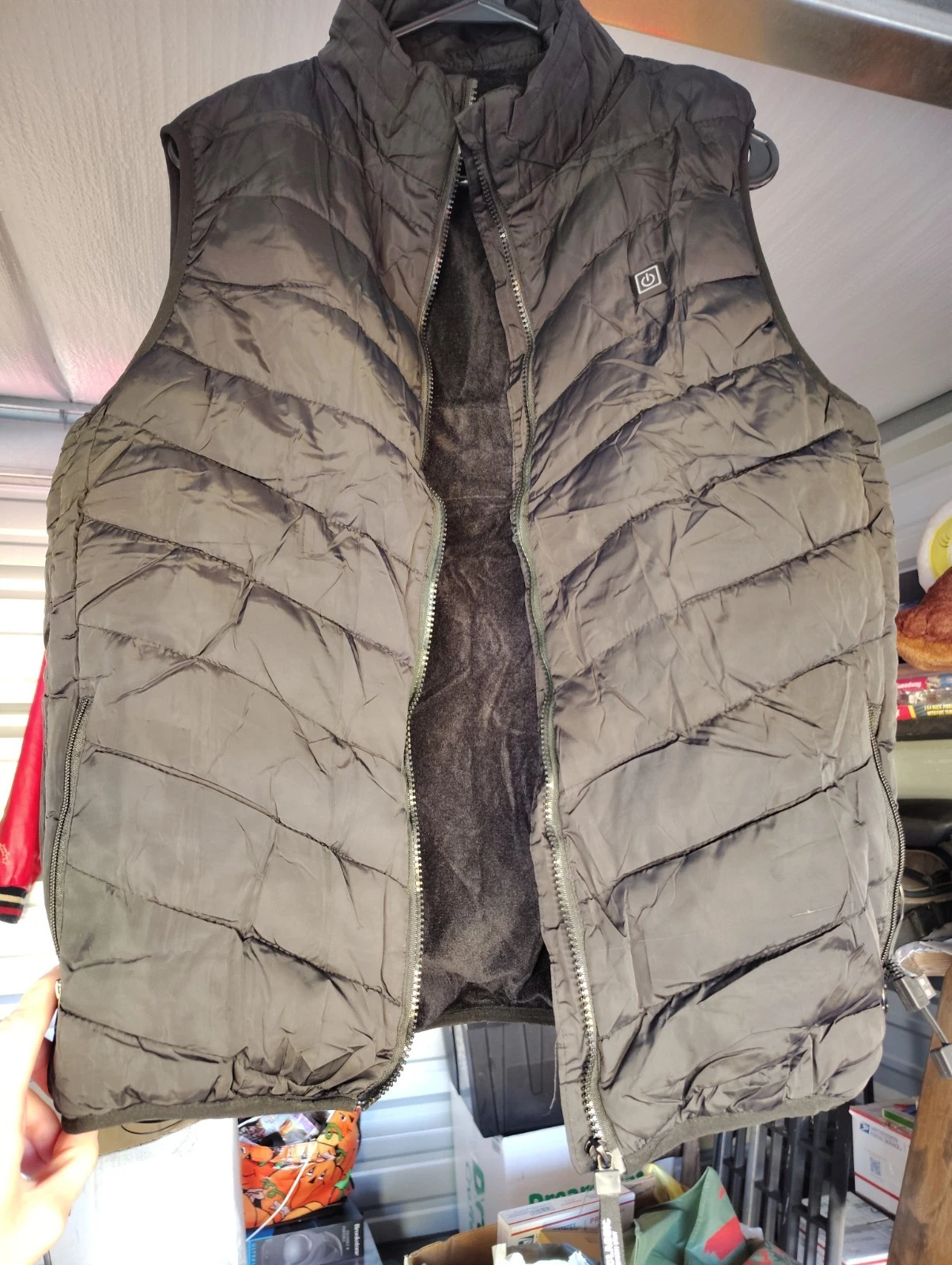Heated Vest Warm Winter Electric USB Men Women Heating Coat Thermal
