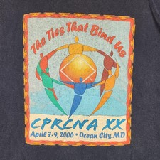 Vintage CPRCNA Shirt Mens 3XL Blue Ties That Bind Us Graphic Narcotics Anonymous