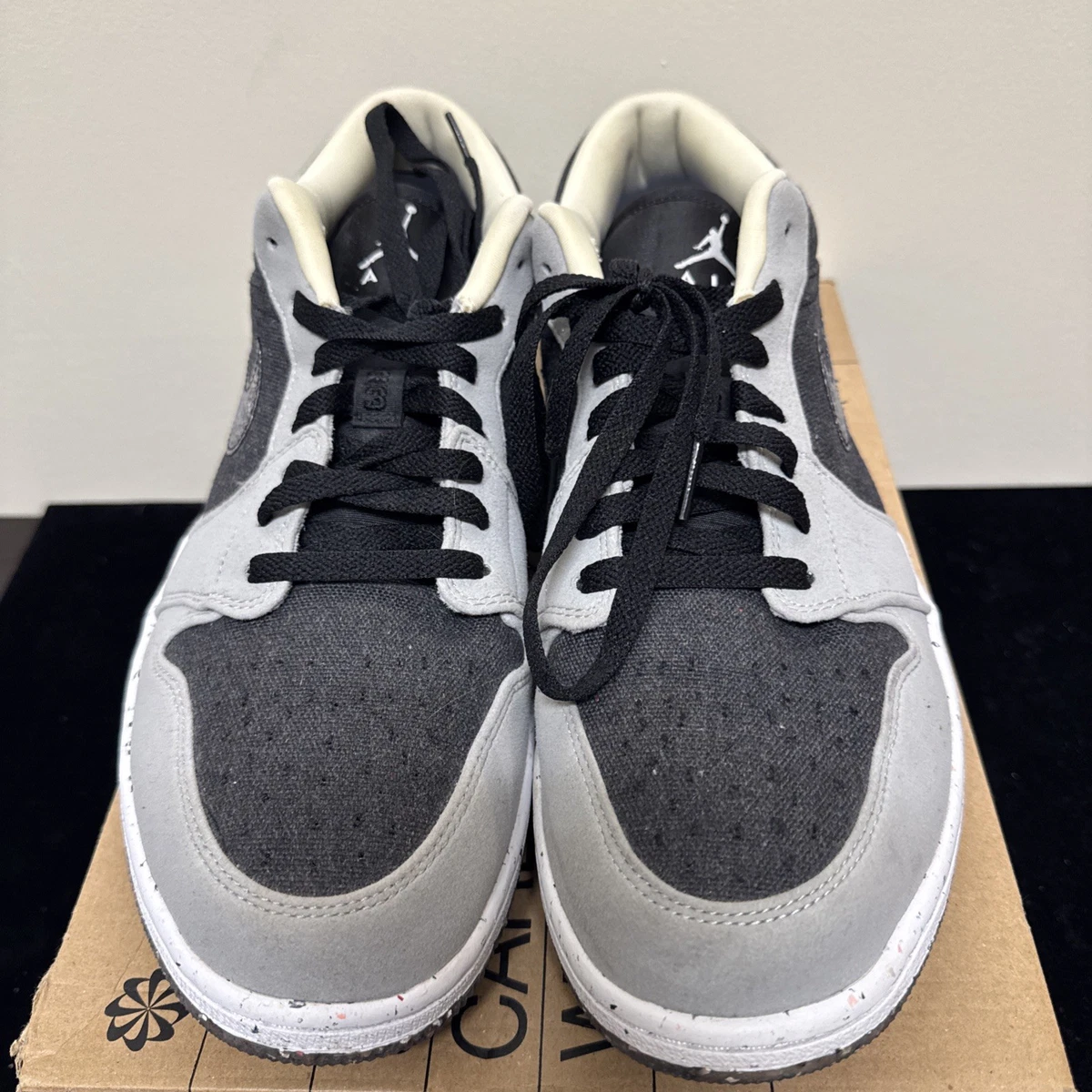 Jordan 1 Low Crater - Black for Sale | Authenticity Guaranteed | eBay