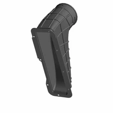 Polaris Lower Intake Duct, Clutch, Mud, Genuine OEM Part 5416893, Qty 1