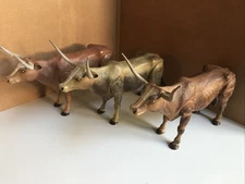 Bonanza American Character 1966 Action Longhorn Steer Hand Painted Japan