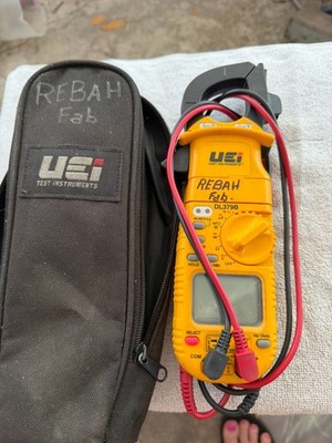 UEi DL379B Digital HVAC Clamp Meter - Yellow (DL379B) In Great Condition