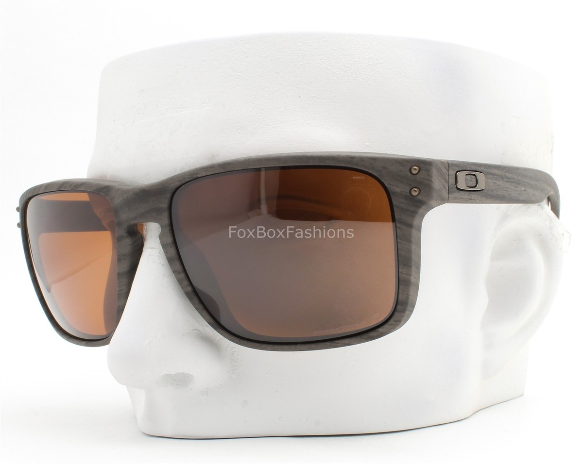 Oakley Holbrook XXL Sunglasses Woodgrain Prizm Brown Polarized