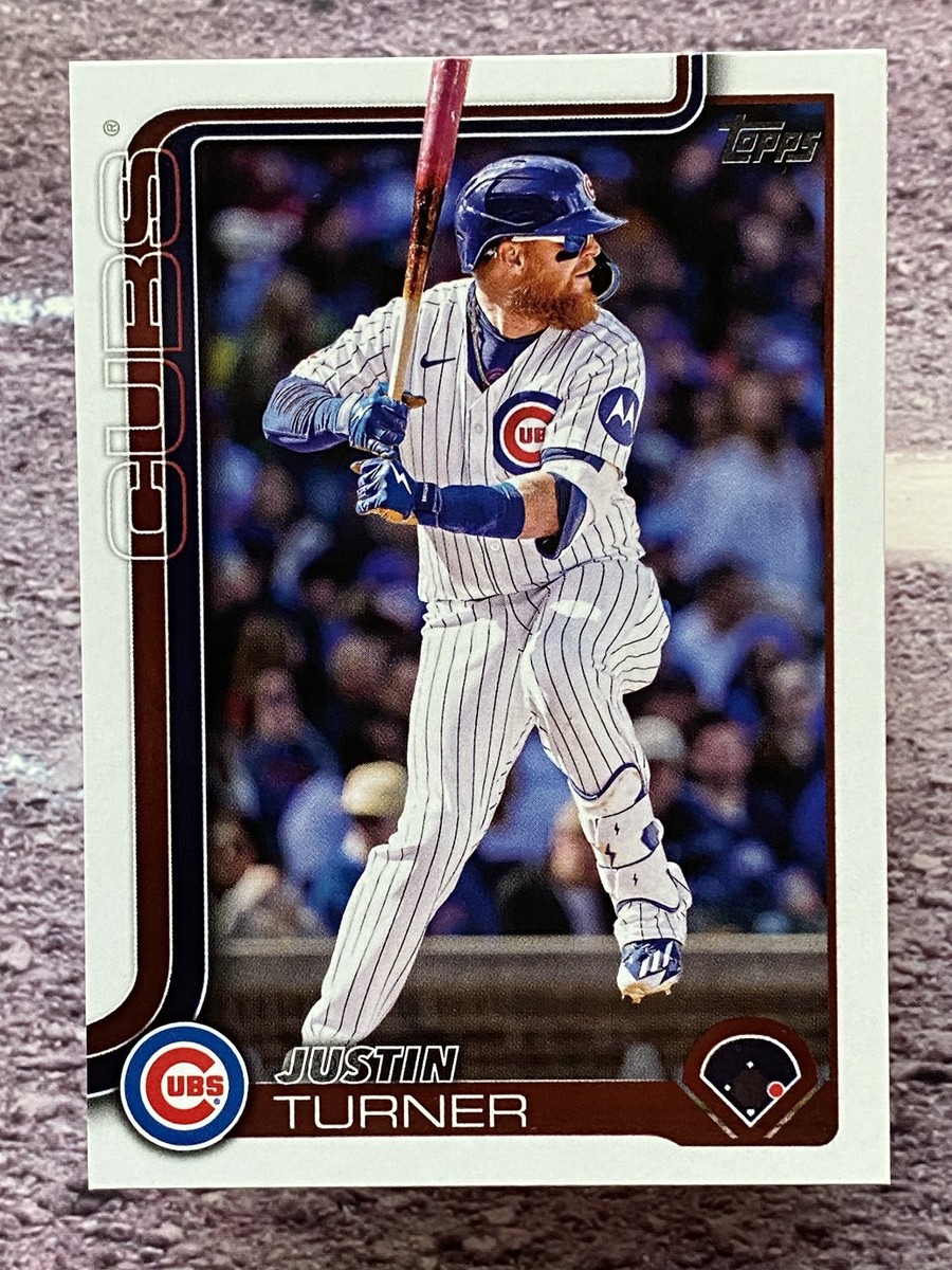 Justin Turner 2025 Topps Update Chicago Cubs #US27 | eBay