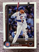 Justin Turner 2025 Topps Update Chicago Cubs #US27