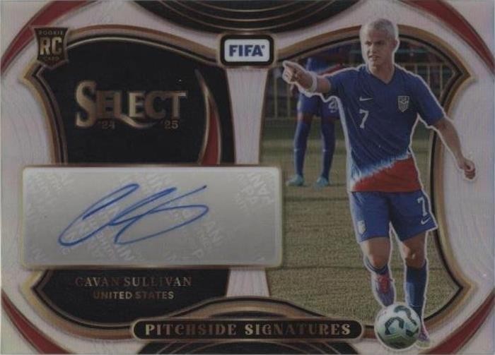 2024-25 Panini Select Fifa - Pitchside Signatures Cavan Sullivan