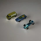 Hot Wheels Redlines: Indy Eagle #48, Whip Creamer, & Military Van