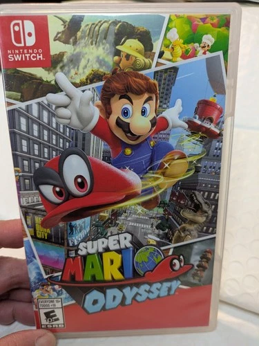 Super Mario Odyssey 2017 for Nintendo Switch Complete Tested/Works Great