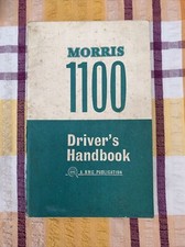 BMC Morris 1100 & Traveller Drivers Handbook Manual BMC Publication