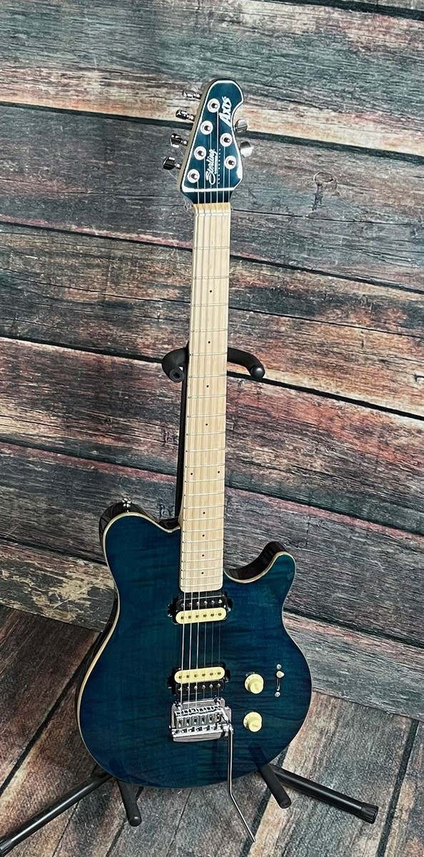 新品　STERLING by Musicman SUB AX3FM-M1　NBL Sterling by Music Man AX3FM-NBL-M1 Axis Electric Guitar