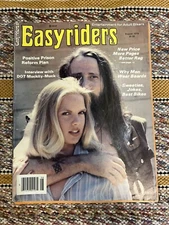Easyriders Magazine August 1978 loose cover david mann centerfold panhead choppe