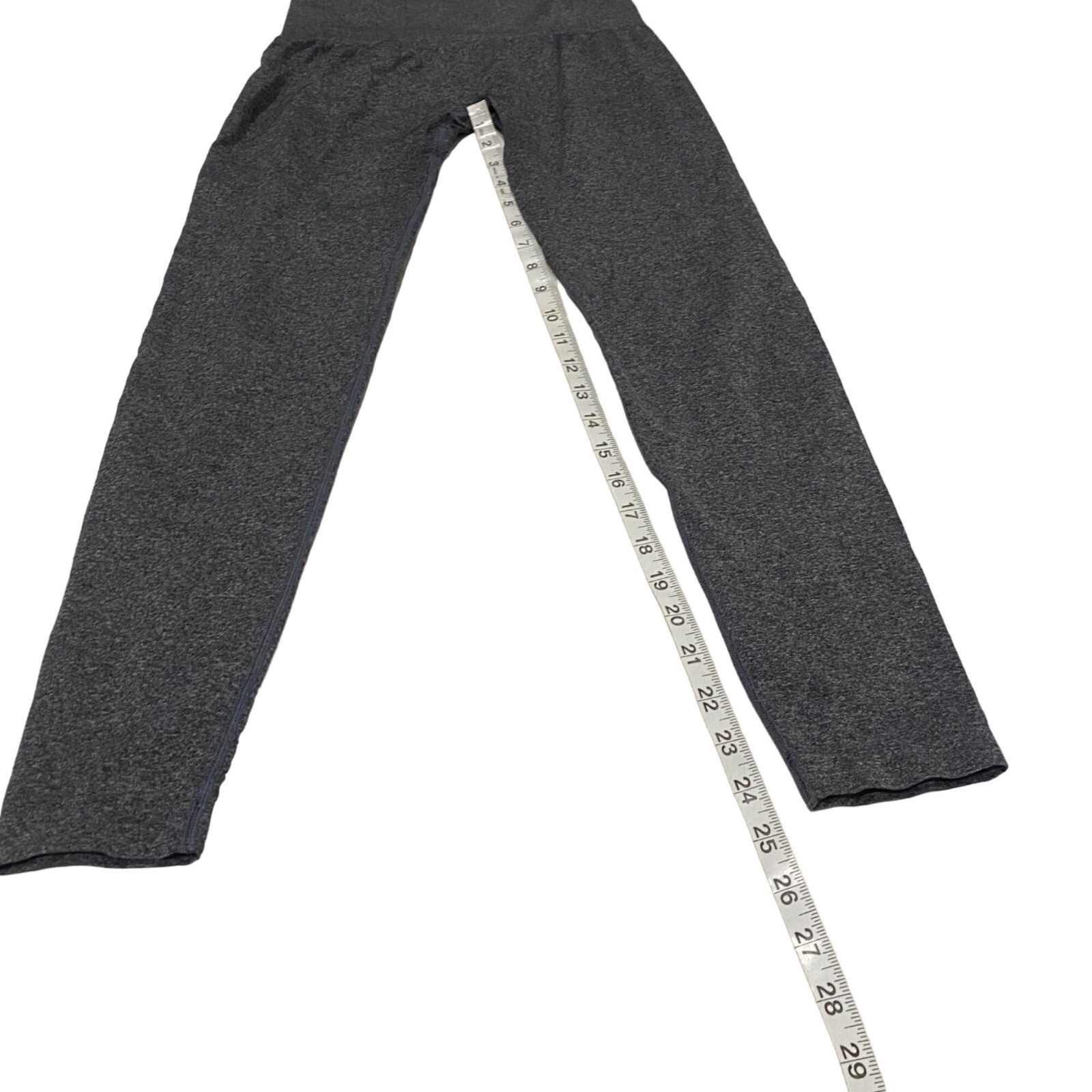 NVGTN Gray Back Contour Solid Seamless Leggings S… - image 6