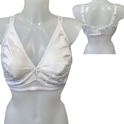 Sassa women's soft bra underwired 10867 functional bras size 100B white New