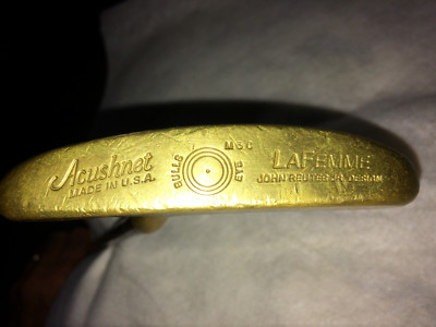Acushnet Bulls Eye Fluted Putter LaFemme - a John Reuter Jr. Design M3C ''Beauty''