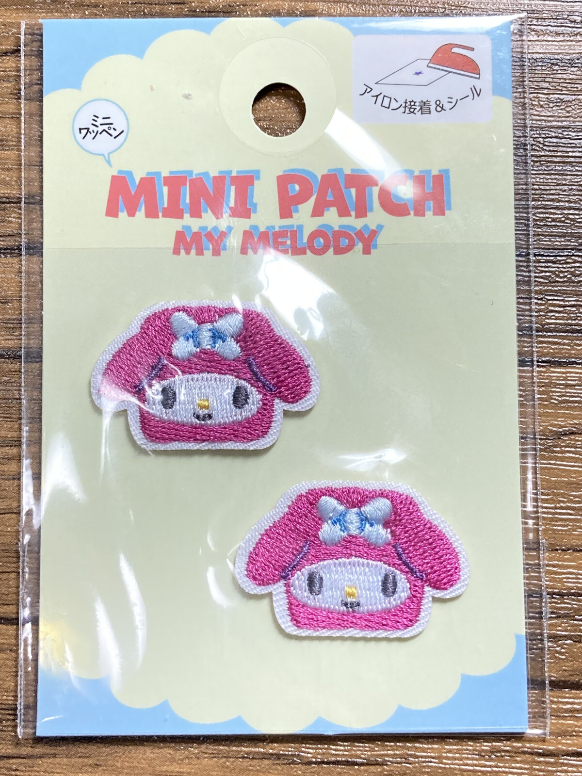 Sanrio My Melody Official Seal/ Iron On Patch JAPAN LIMITED