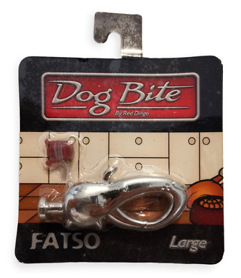 4 Dog Bite Wechsel-Karabiner Large für Red Dingo-Leinen in  4 Design-Variationen