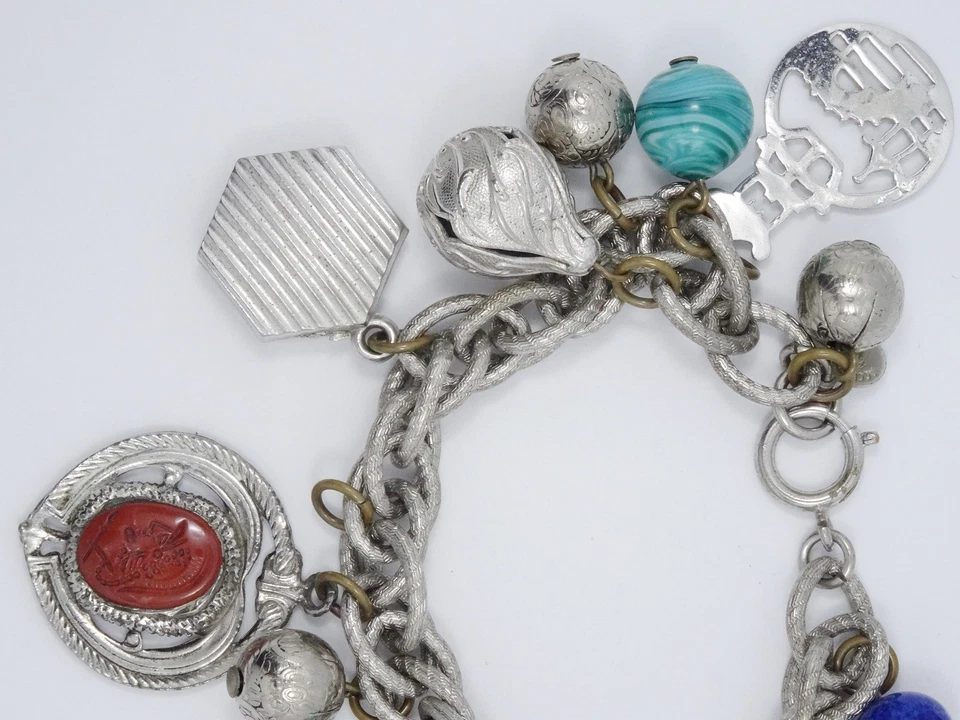 PULSERA CON DIJE GRUESO VINTAGE FIRMADA ACCESSOCRAFT NYC Foto 4 de 4