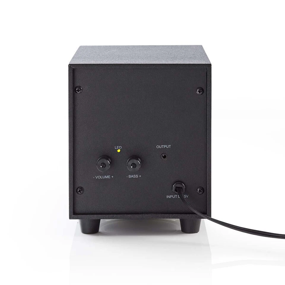 Lautsprecher Boxen Box Subwoofer 2.1 System für PC Computer Laptop Notebook - Bild 2 von 3