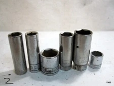 set of 6 sockets mixed lot, See description for full details