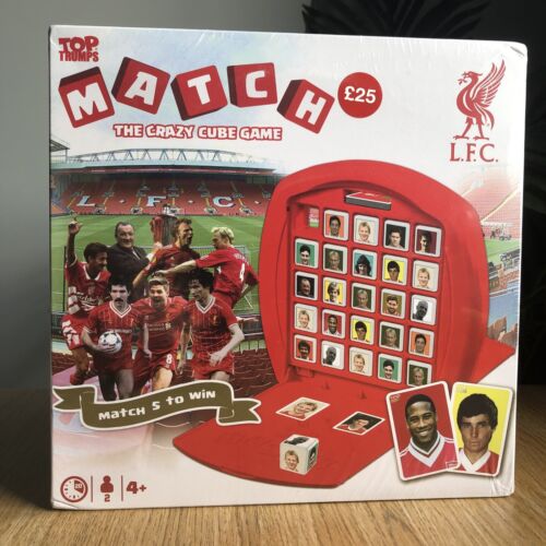 Liverpool LFC Top Trumps Match The Crazy Cube 2018 Game SEALED CONDITION