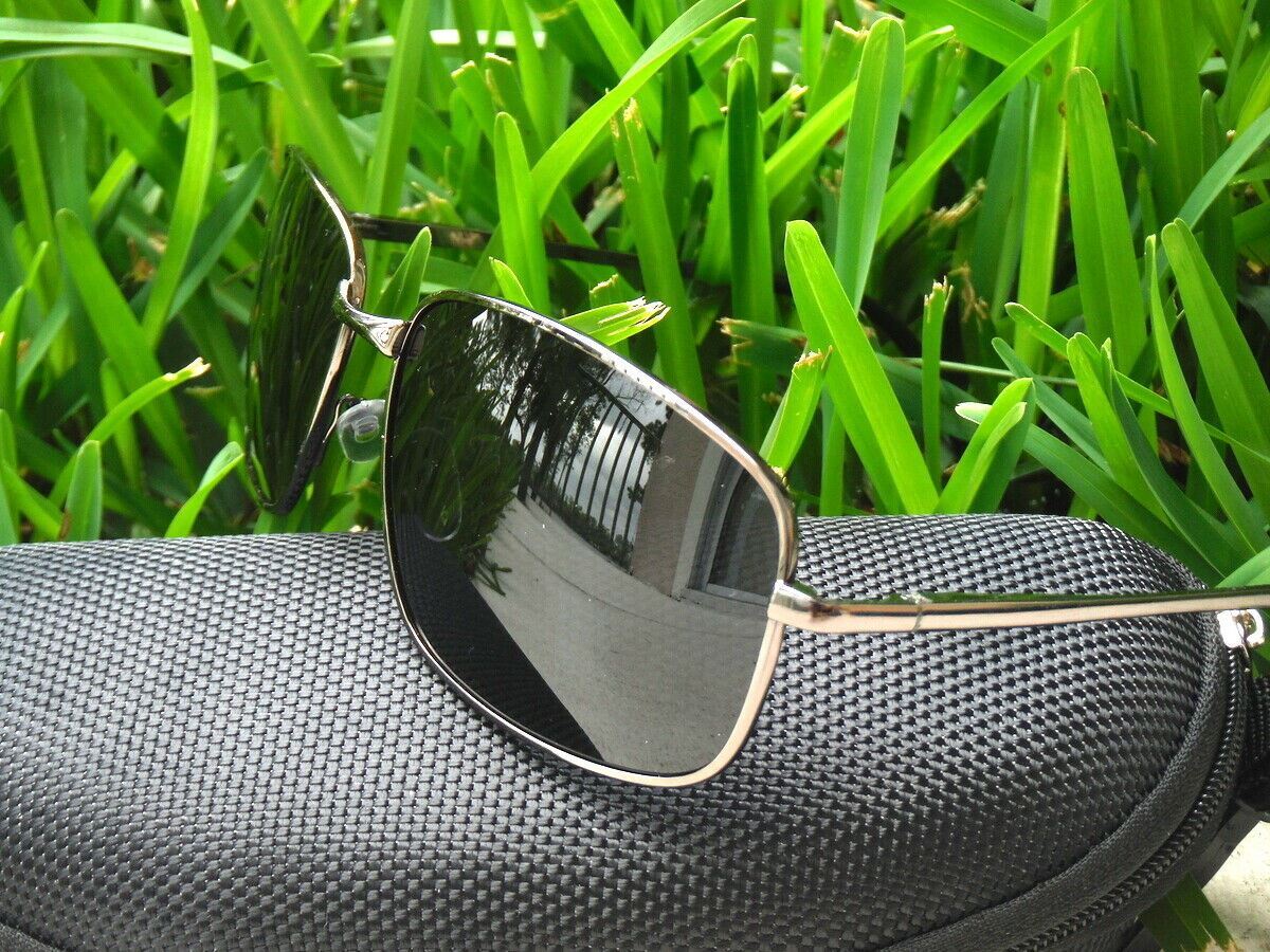 Retro Rectangle Polarized Sunglasses UV Protection Unisex Classic Retro Polarized Sunglasses,Men UV Protection Handcrafted  main image 2