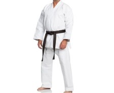 NEW ProForce 2'' Double Wrap Black Karate Martial Arts Deluxe Belt Size 2 92"L 