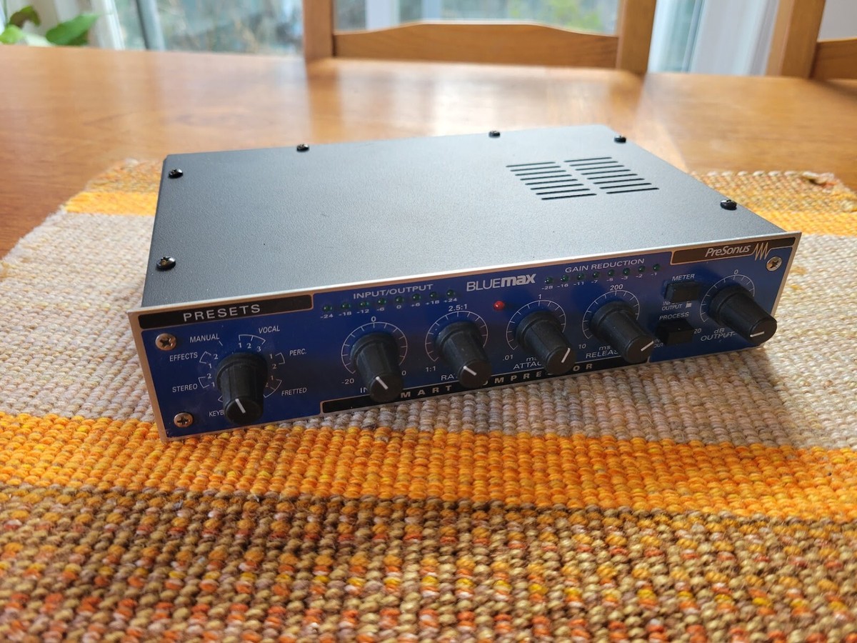 PreSonus BlueMAX コンプレッサー Presonus Blue Max Stereo Compressor