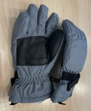 Columbia Ski Snowboard Winter Gloves Youth Kid's Gray Insulated - Size Large